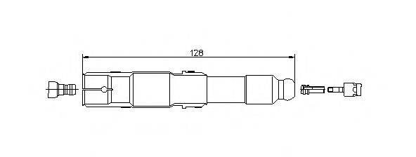 BREMI 132291 Вилка, свеча зажигания