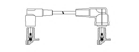 BREMI 13480 Провод зажигания