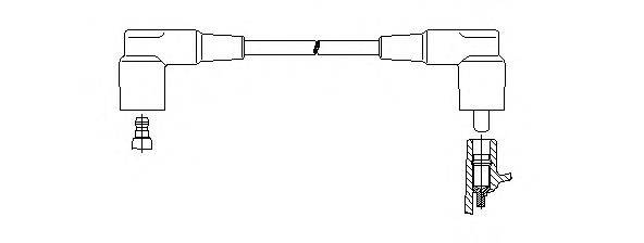 BREMI 15955 Провод зажигания