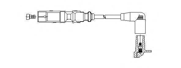 BREMI 16227 Провод зажигания