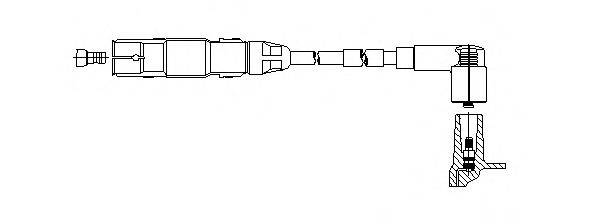 BREMI 19254 Провод зажигания