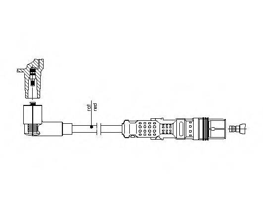 BREMI 1A2154 Провод зажигания