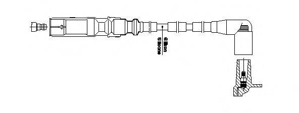 BREMI 1A32H42 Провод зажигания