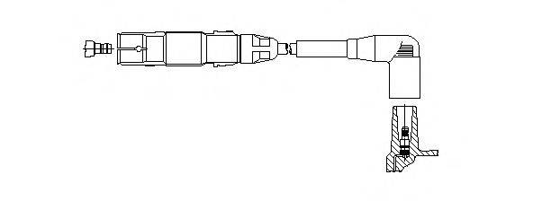 BREMI 210E47 Провод зажигания