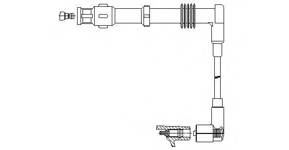 BREMI 21665 Провод зажигания