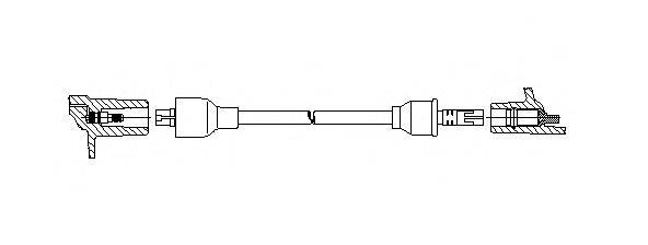 BREMI 35540 Провод зажигания