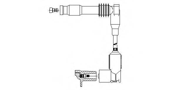 BREMI 381M18 Провод зажигания