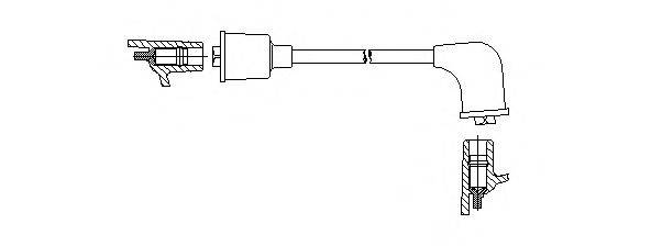 BREMI 39647 Провод зажигания