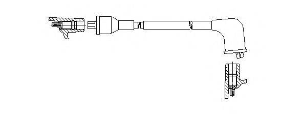 BREMI 615E56 Провод зажигания