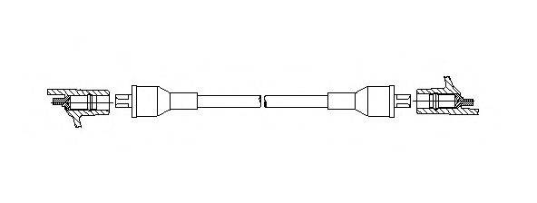 BREMI 65750 Провод зажигания