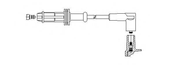 BREMI 66635 Провод зажигания