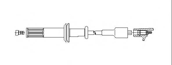 BREMI 6A09103 Провод зажигания