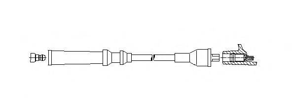 BREMI 6A3345 Провод зажигания