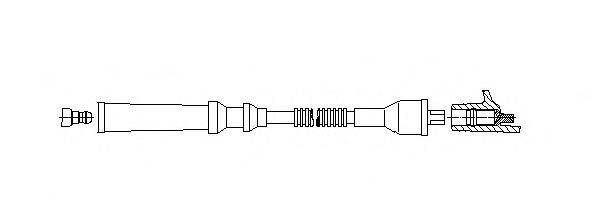 BREMI 6A33E40 Провод зажигания