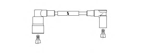 BREMI 703E50 Провод зажигания