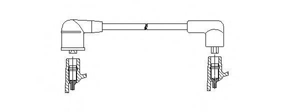 BREMI 70516 Провод зажигания