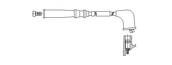 BREMI 708E69 Провод зажигания