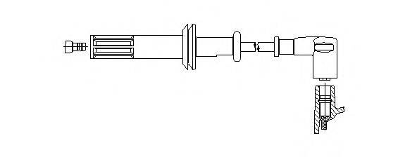 BREMI 72158 Провод зажигания