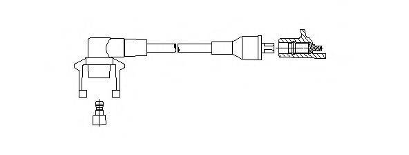 BREMI 76983 Провод зажигания