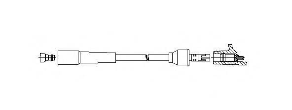 BREMI 81050 Провод зажигания