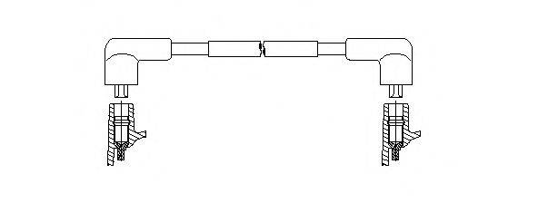 BREMI 820E50 Провод зажигания