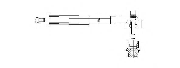 BREMI 86060 Провод зажигания