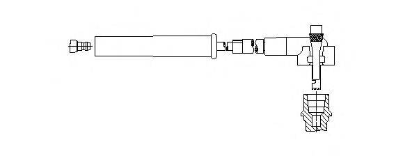 BREMI 893E100 Провод зажигания