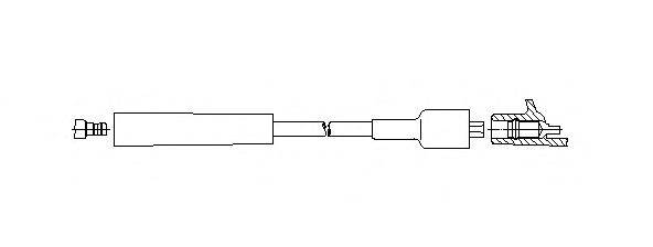 BREMI 8A1361 Провод зажигания