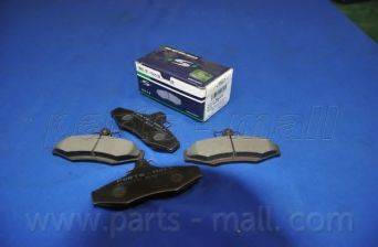 PARTS-MALL PKC010S Комплект тормозных колодок, дисковый тормоз