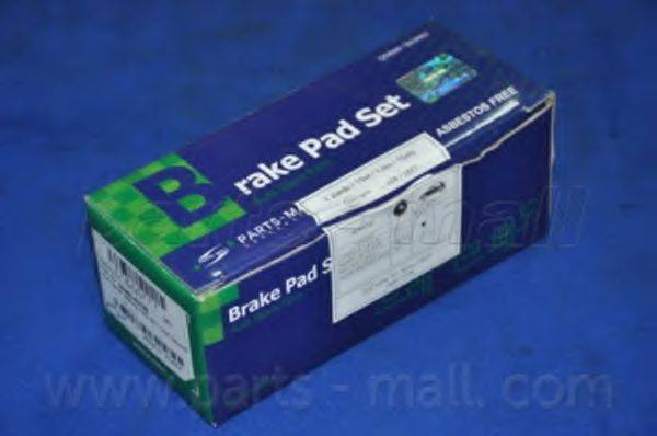 PARTS-MALL PKFE10 Комплект тормозных колодок, дисковый тормоз