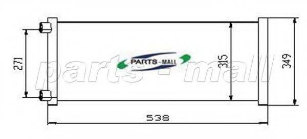 PARTS-MALL PXNCX033G Конденсатор, кондиционер