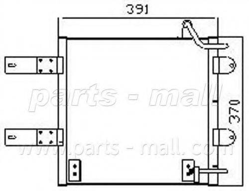 PARTS-MALL PXNCX078T Конденсатор, кондиционер