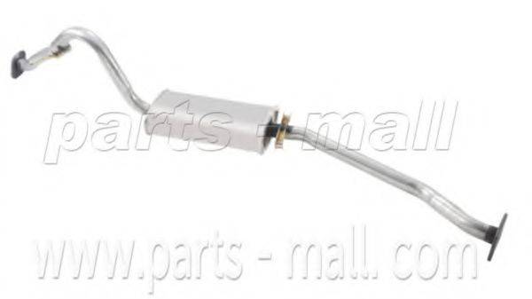PARTS-MALL PYC043 Средний глушитель выхлопных газов
