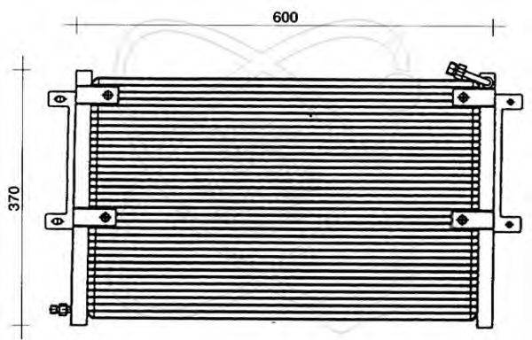 ELECTRO AUTO 30A0010 Конденсатор, кондиционер