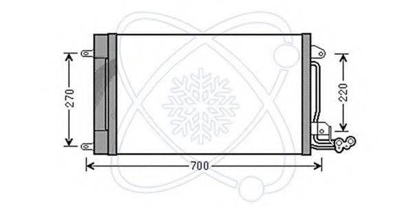 ELECTRO AUTO 30A0028 Конденсатор, кондиционер