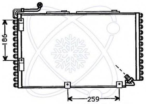 ELECTRO AUTO 30B0038 Конденсатор, кондиционер