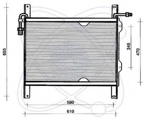 ELECTRO AUTO 30D0008 Конденсатор, кондиционер