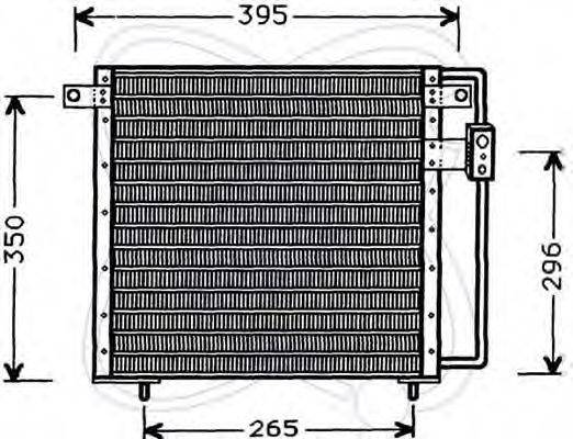 ELECTRO AUTO 30D0014 Конденсатор, кондиционер