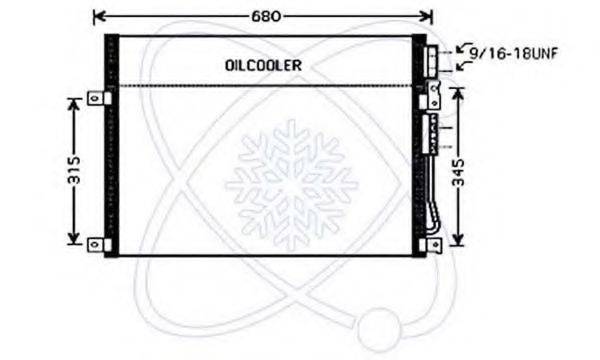 ELECTRO AUTO 30D0041 Конденсатор, кондиционер