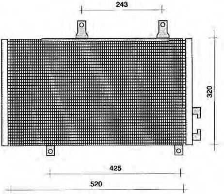 ELECTRO AUTO 30F0052 Конденсатор, кондиционер