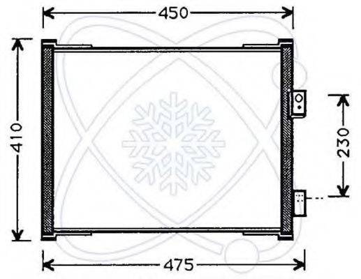 ELECTRO AUTO 30G0019 Конденсатор, кондиционер