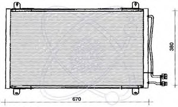 ELECTRO AUTO 30M0022 Конденсатор, кондиционер