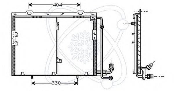 ELECTRO AUTO 30M0095 Конденсатор, кондиционер