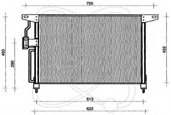 ELECTRO AUTO 30O0026 Конденсатор, кондиционер