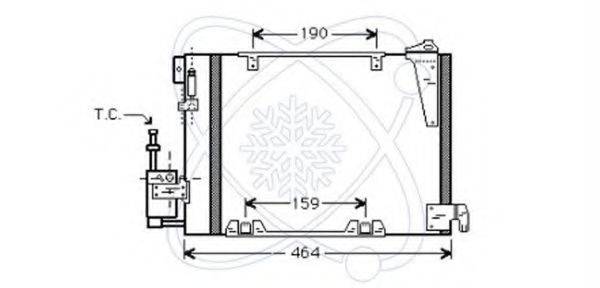 ELECTRO AUTO 30O0042 Конденсатор, кондиционер