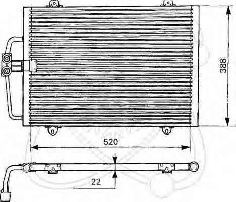 ELECTRO AUTO 30R0036 Конденсатор, кондиционер