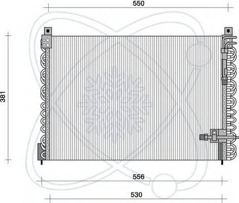 ELECTRO AUTO 30X0007 Конденсатор, кондиционер
