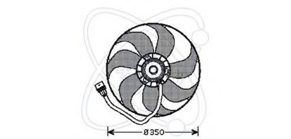ELECTRO AUTO 32VB007 Вентилятор, охлаждение двигателя