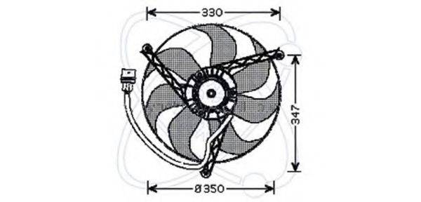 ELECTRO AUTO 32VB008 Вентилятор, охлаждение двигателя