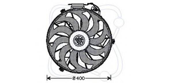 ELECTRO AUTO 32VE004 Вентилятор, охлаждение двигателя